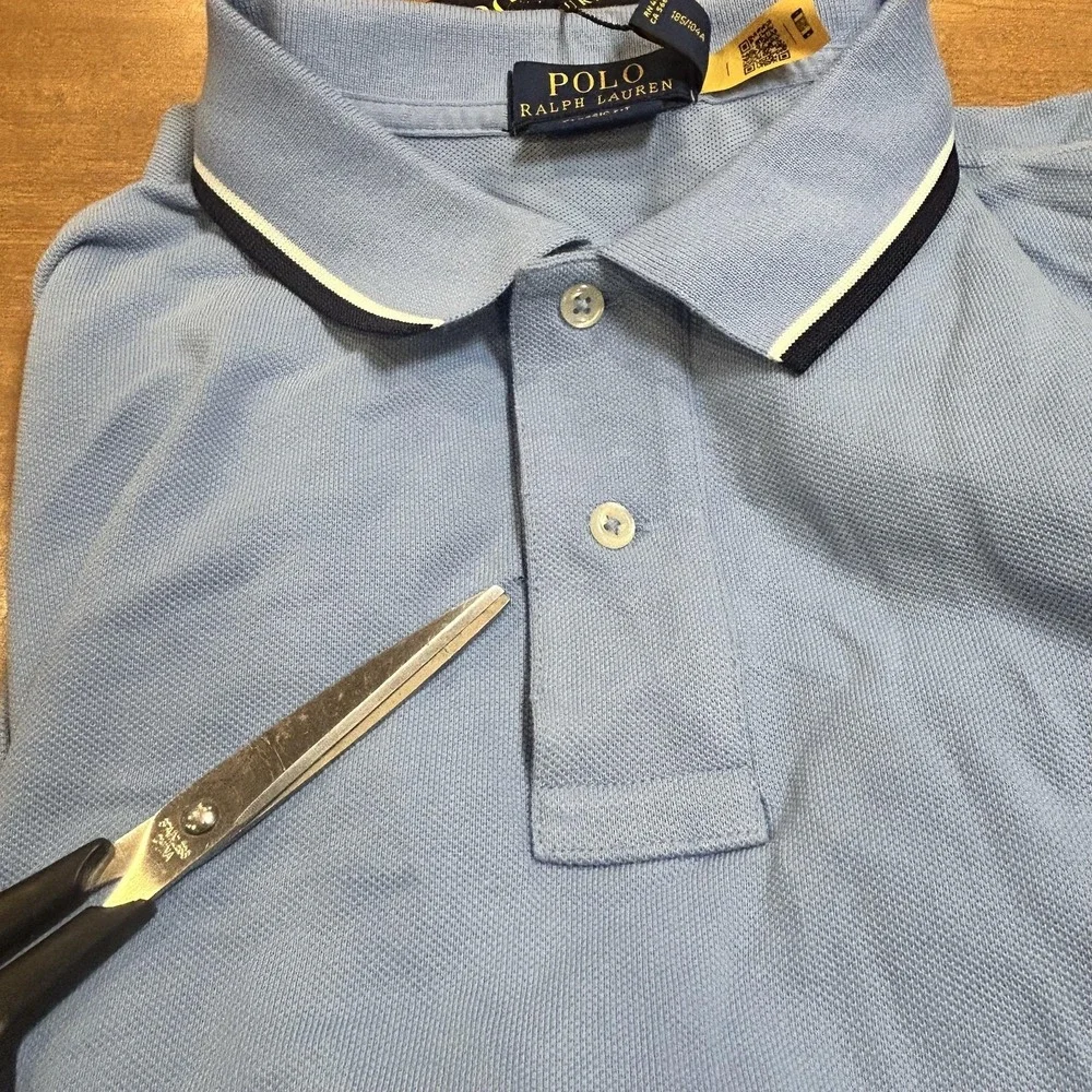 Polo Ralph Lauren Polo Shirt Mens XL Blue Classic Fit Knit Cotton Pony NWT SPOT